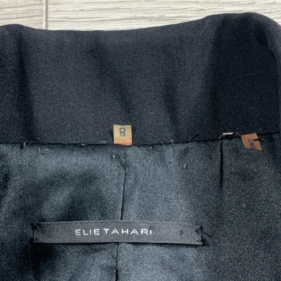 Elie Tahari Black Career-wear Blazer - Picture 4 of 9